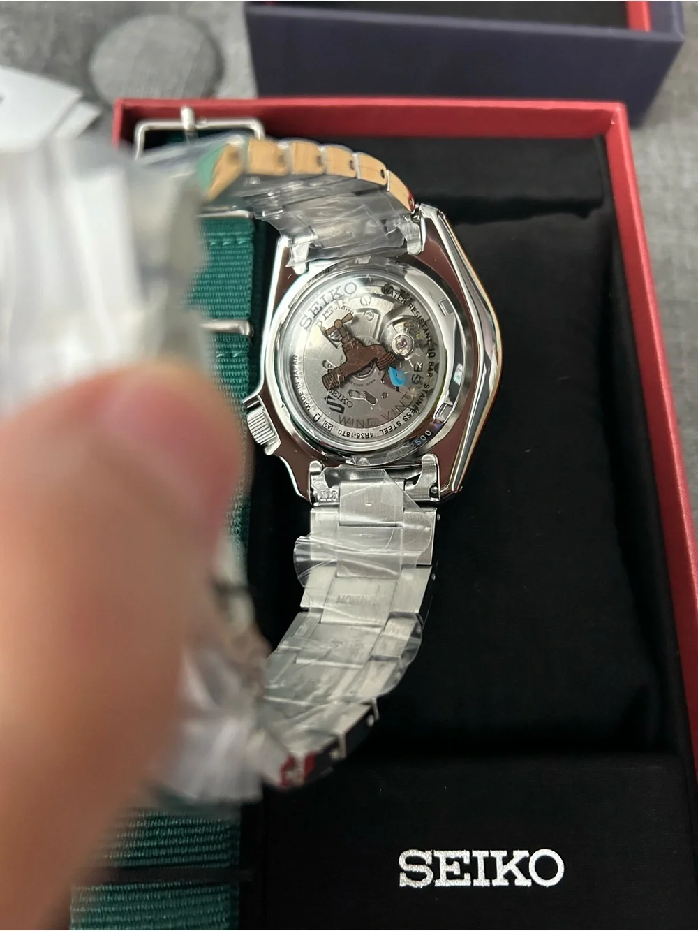 Seiko x Rowing Blazers Eric Wind Blue Rally Dive Watch unworn NWT 42mm